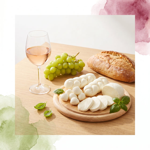 Tipos y calidades de mozarella