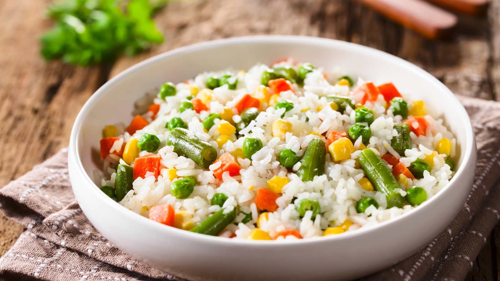 El arroz a la jardinera: Un plato universal con interminables recetas