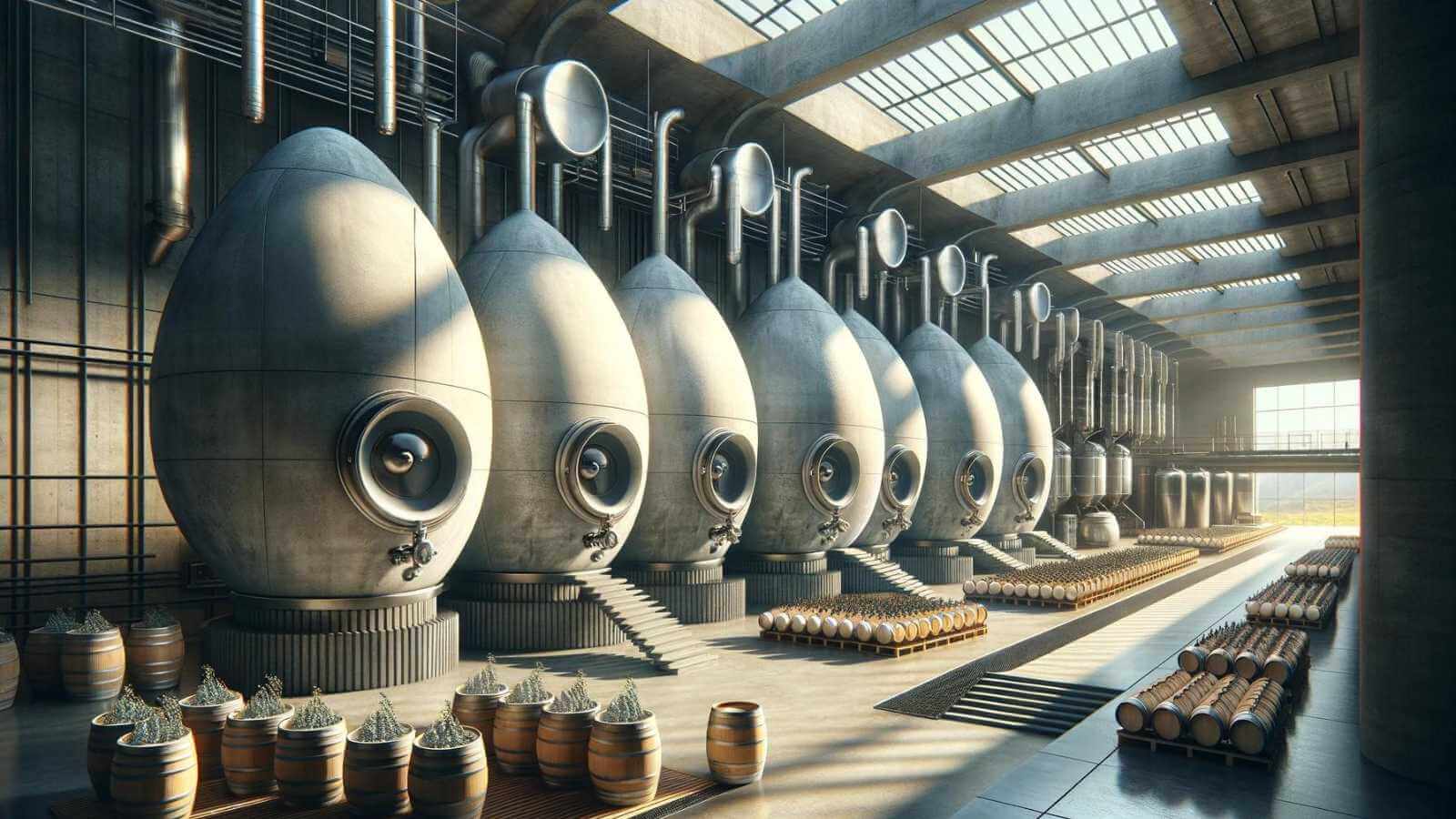 Huevos de cemento: La revolución silenciosa del vino