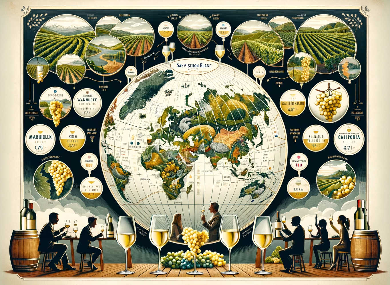 Sauvignon Blanc: Desde sus Raíces en el Loira hasta su Expansión Global