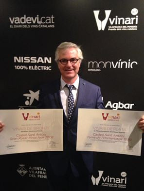 Castell St. Antoni: Premios VINARI y Medallas Gilbert & Gailard