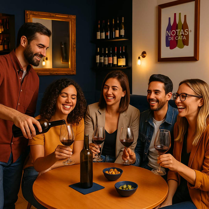 Cata de vinos semanal en el winebar