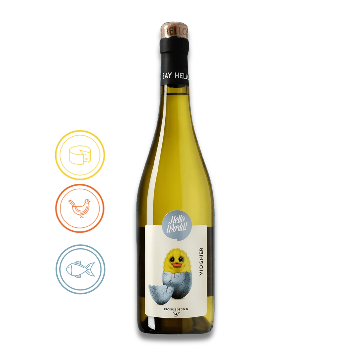 Hello World Viognier, Castilla La Mancha-2021