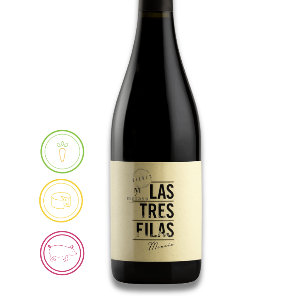 Las Tres Filas - Mencía, Bierzo 2023