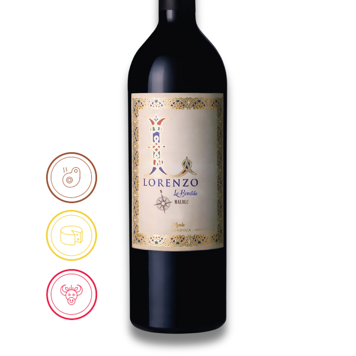 Lorenzo Lo Bendito - Malbec, 2018, Mendoza - Argentina