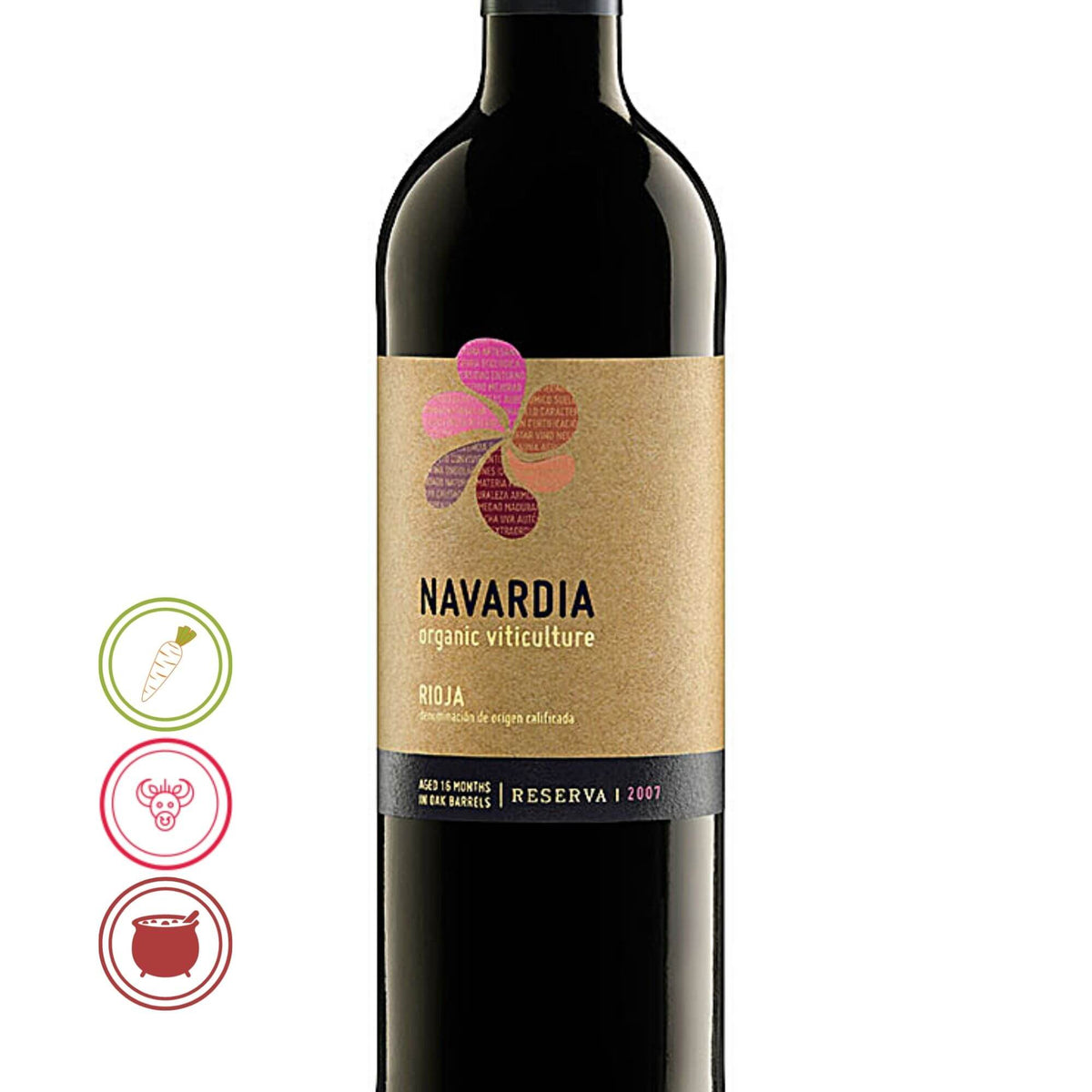 Navardia Reserva - Rioja, 2007 - Notas de Cata | Tu tienda online de Vino en Perú 