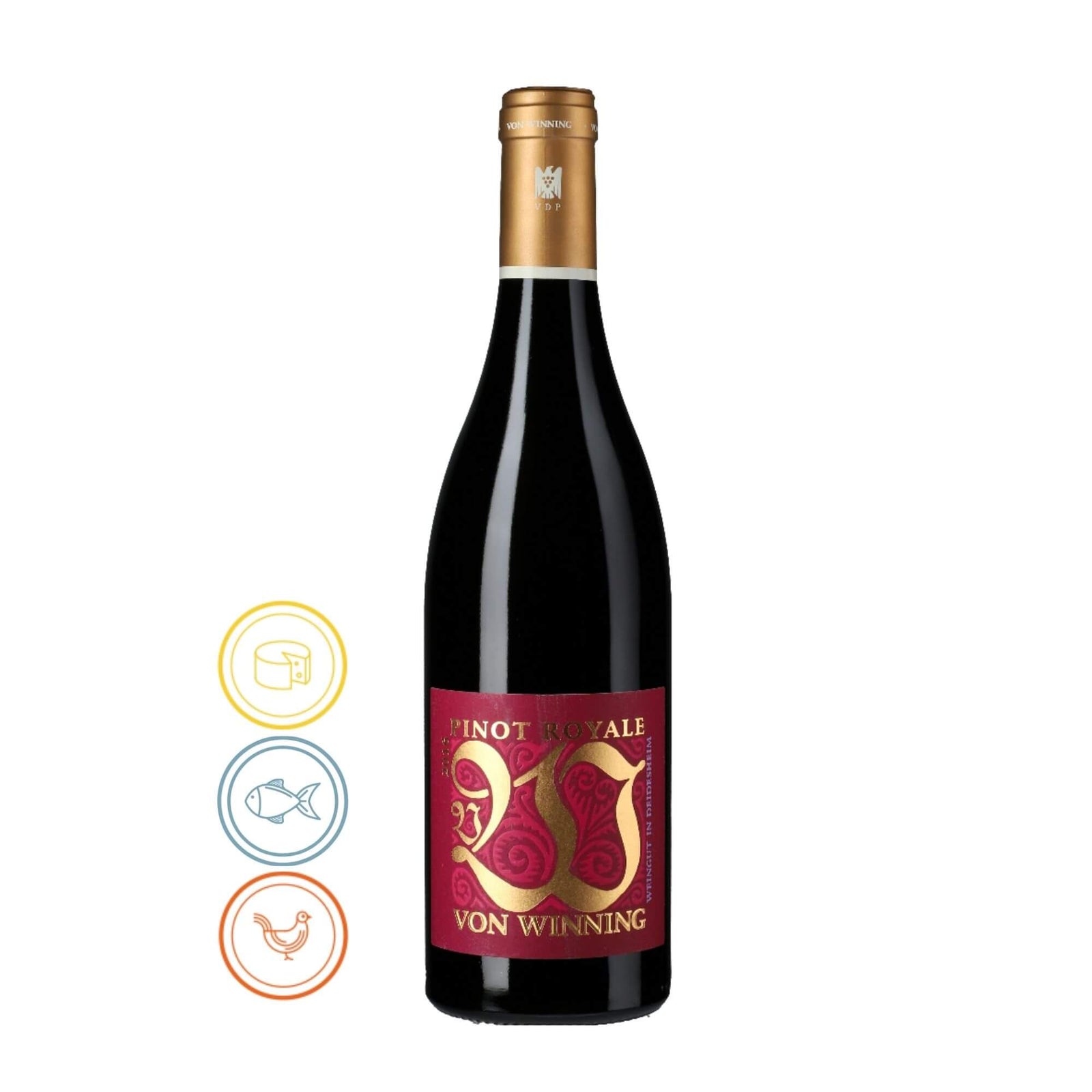 Von Winning Pinot Noir Royale- Pflaz, 2018 - Notas de Cata | Tu tienda online de Vino en Perú 