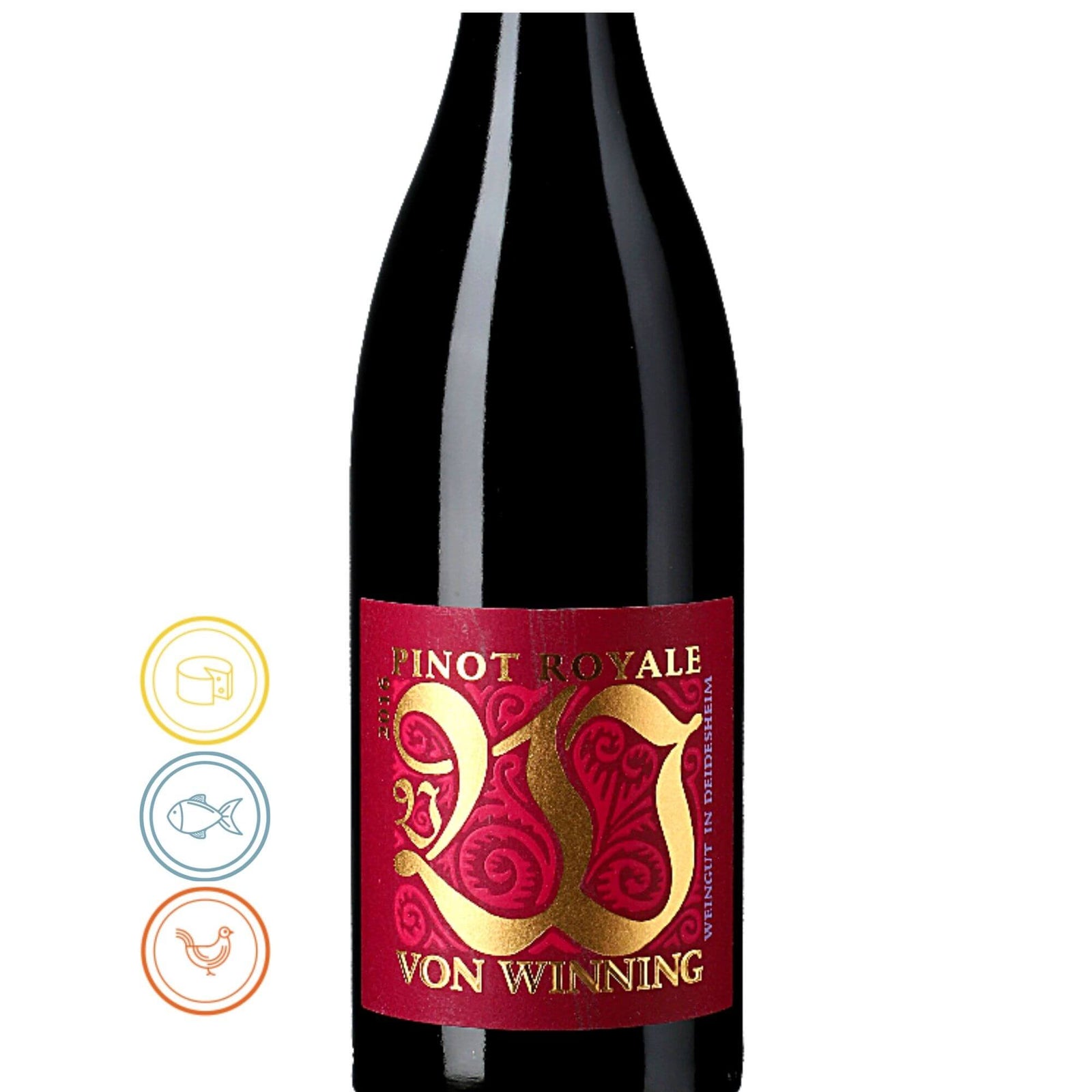 Von Winning Pinot Noir Royale- Pflaz, 2018 - Notas de Cata | Tu tienda online de Vino en Perú 