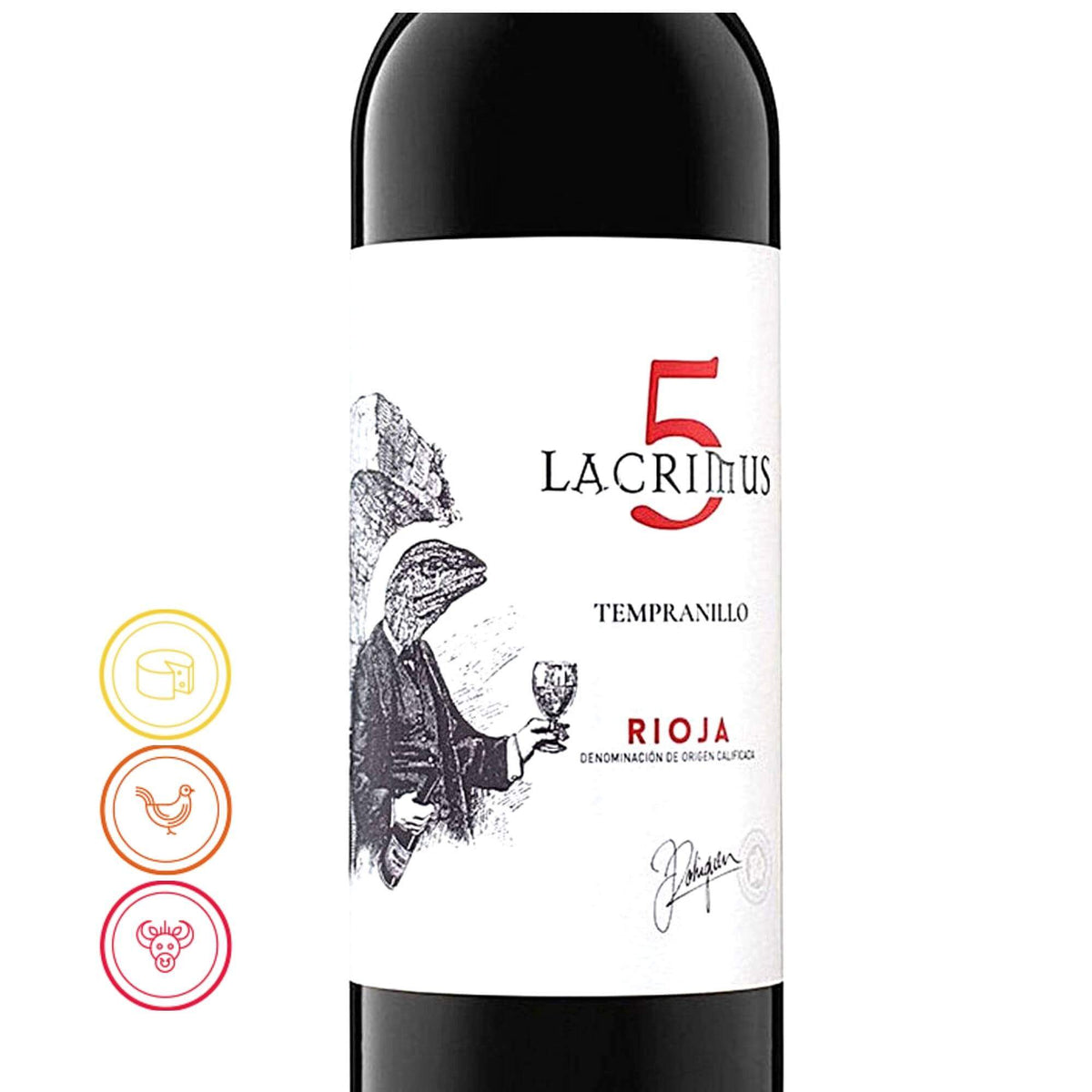 Lacrimus 5 - Rioja, 2020 - Notas de Cata | Tu tienda online de Vino en Perú 