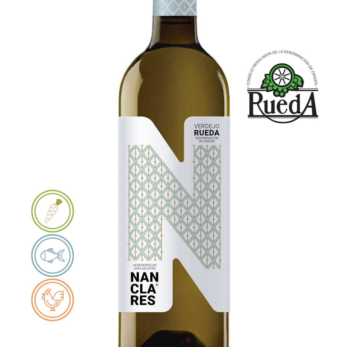 Nanclares - Rueda, Verdejo 2019 - Notas de Cata | Tu tienda online de Vino en Perú 